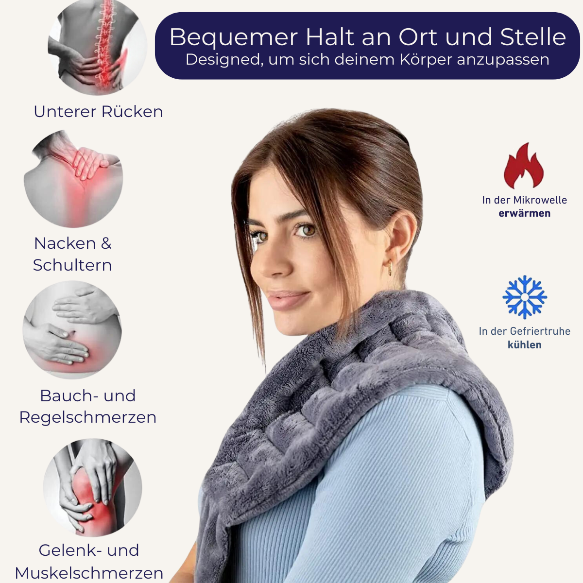 HealWrap - mobiler Heiz- und Kühlwickel