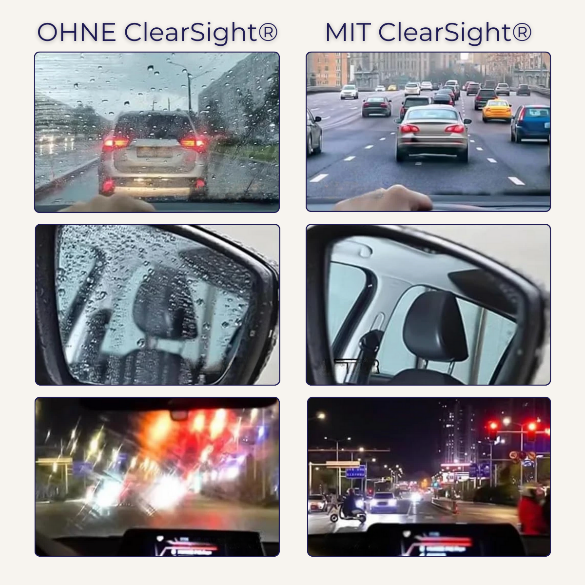 ClearSight® - für ultimative Klarsicht